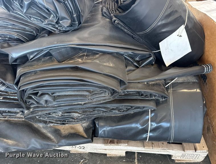 image for item DW3413 Approximately (22) dump truck bed tarps