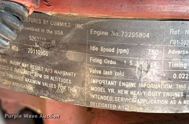 image for item DW3414 2012 Freightliner Business Class M2 utility / service truck