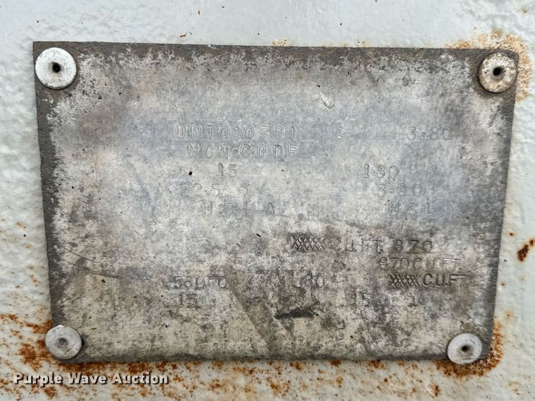 image for item DW3421 1980 Frue pneumatic dry bulk trailer