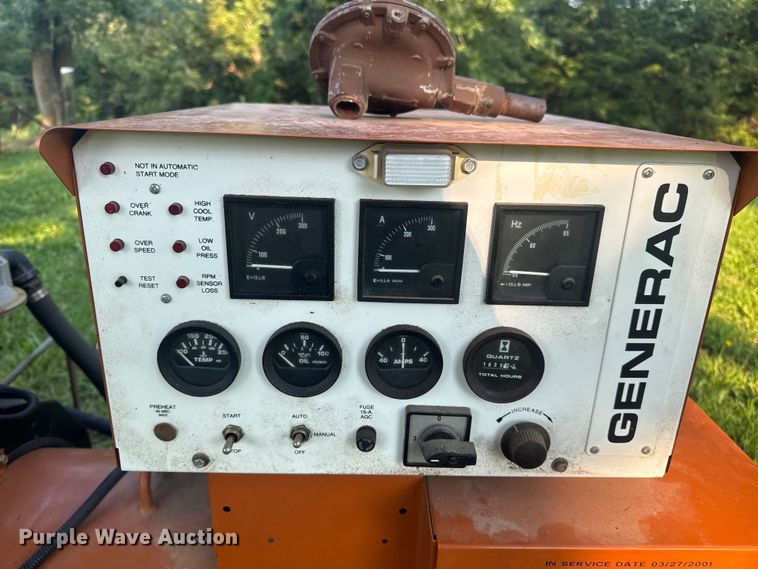 image for item DW3435 2001 Generac 1506690100 generator