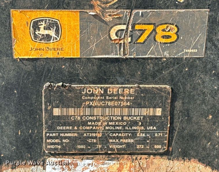image for item DW5168 2021 John Deere 324G skid steer loader