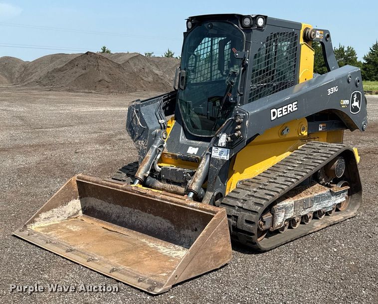 MINI CARGADOR SOBRE ORUGAS 2021 JOHN DEERE 331G