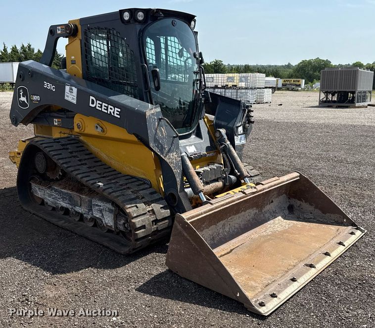 MINI CARGADOR SOBRE ORUGAS 2021 JOHN DEERE 331G