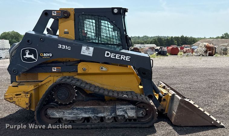MINI CARGADOR SOBRE ORUGAS 2021 JOHN DEERE 331G