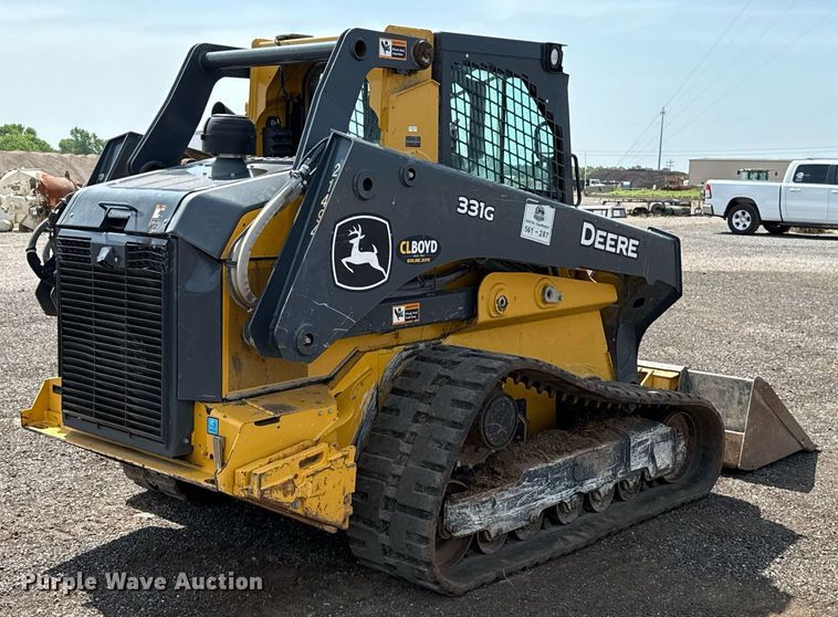 MINI CARGADOR SOBRE ORUGAS 2021 JOHN DEERE 331G