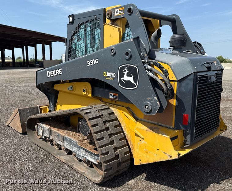 image for item DW5170 2021 John Deere 331G tracked skid steer loader