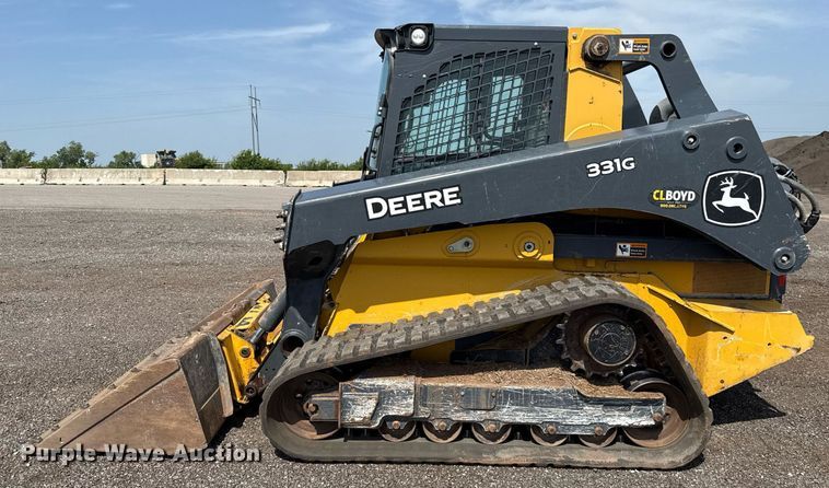 image for item DW5170 2021 John Deere 331G tracked skid steer loader