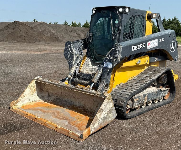 MINI CARGADOR SOBRE ORUGAS 2021 JOHN DEERE 331G