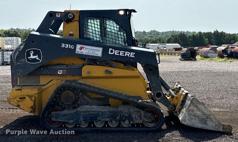 MINI CARGADOR SOBRE ORUGAS 2021 JOHN DEERE 331G