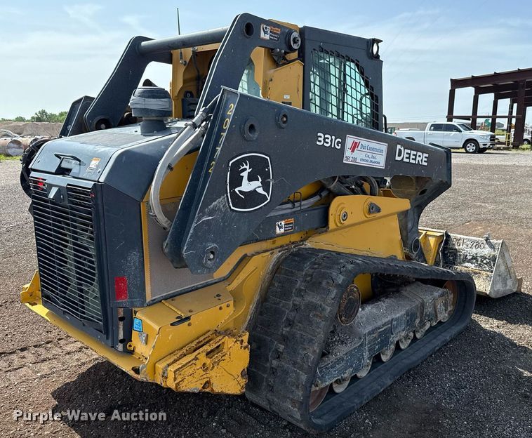MINI CARGADOR SOBRE ORUGAS 2021 JOHN DEERE 331G