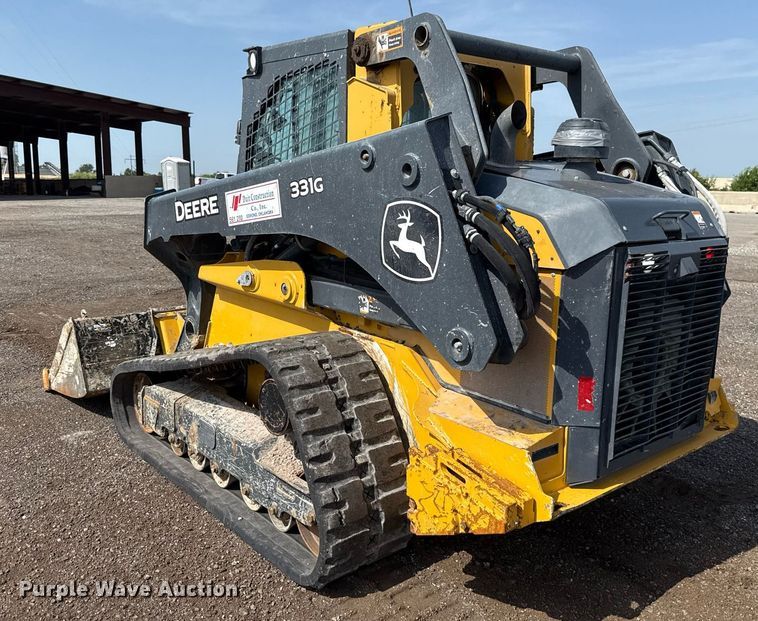 image for item DW5172 2021 John Deere 331G tracked skid steer loader