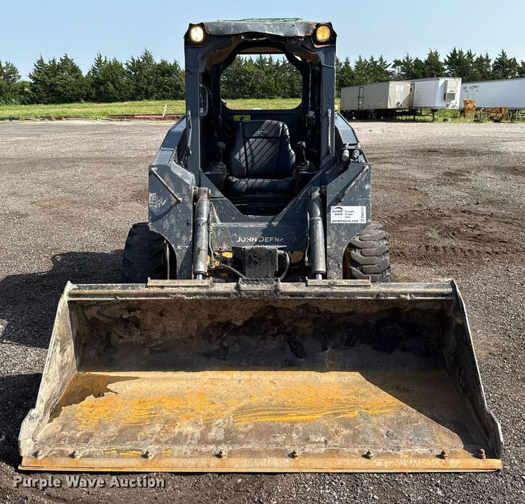 MINI CARGADOR SOBRE RUEDAS 2017 JOHN DEERE 316GR