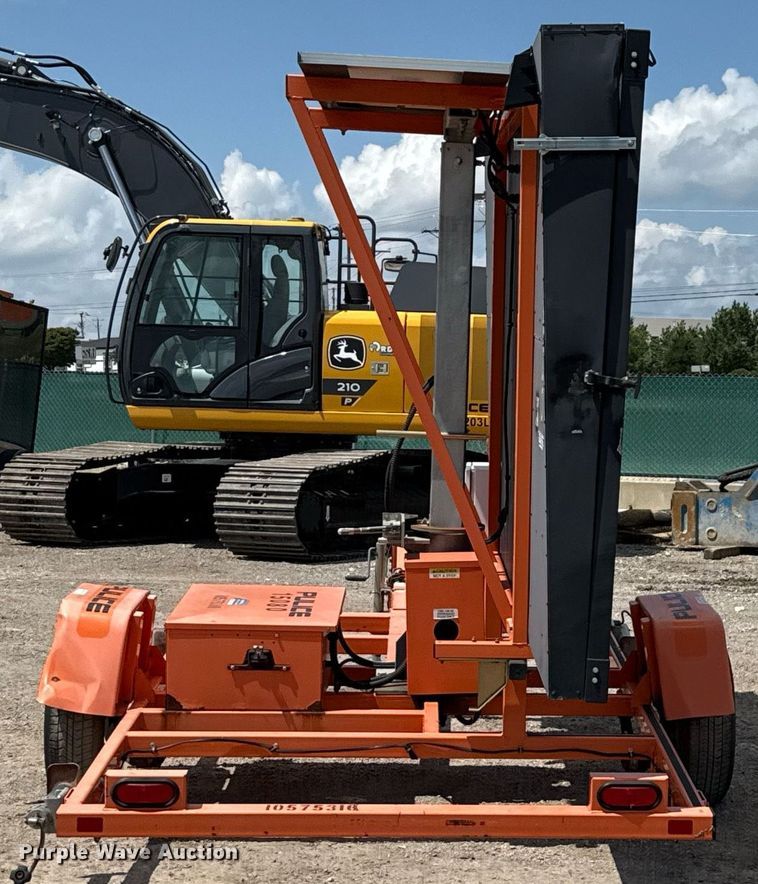 image for item DX5623 2017 Wanco WTLMB message board trailer