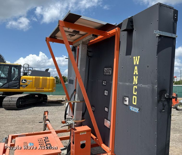 image for item DX5623 2017 Wanco WTLMB message board trailer