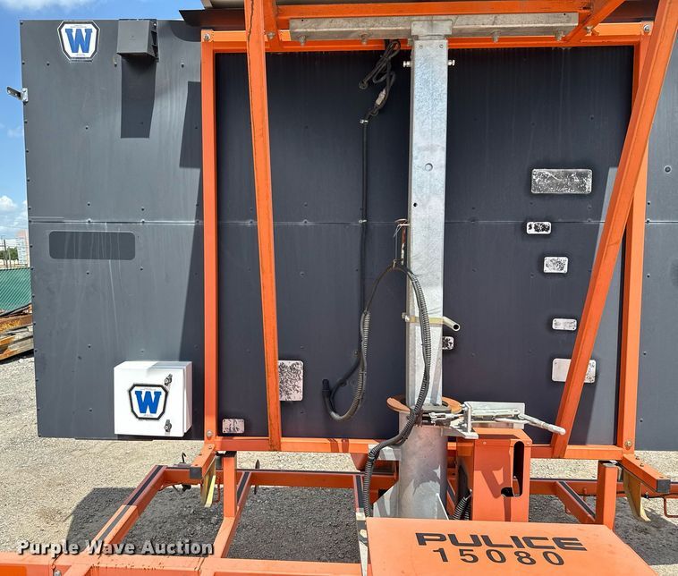 image for item DX5623 2017 Wanco WTLMB message board trailer