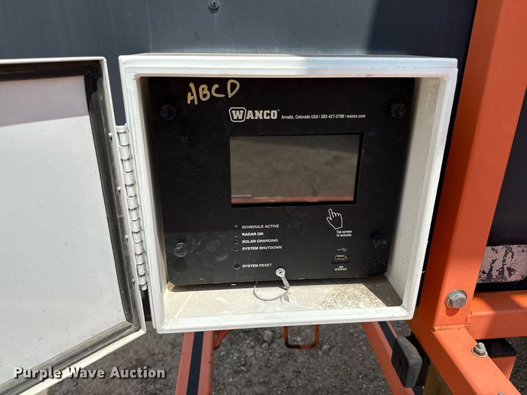 image for item DX5623 2017 Wanco WTLMB message board trailer