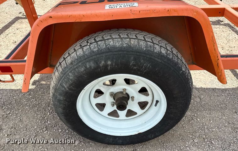 image for item DX5623 2017 Wanco WTLMB message board trailer