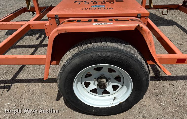 image for item DX5623 2017 Wanco WTLMB message board trailer