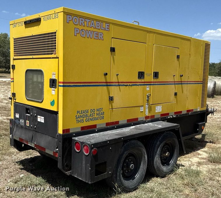 image for item DX5691 2012 Doosan generator