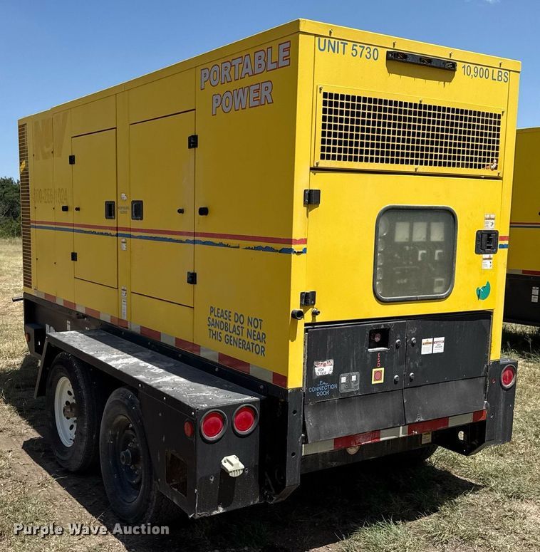 image for item DX5691 2012 Doosan generator