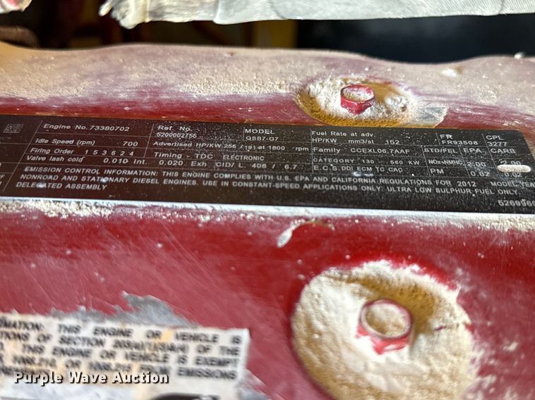 image for item DX5691 2012 Doosan generator