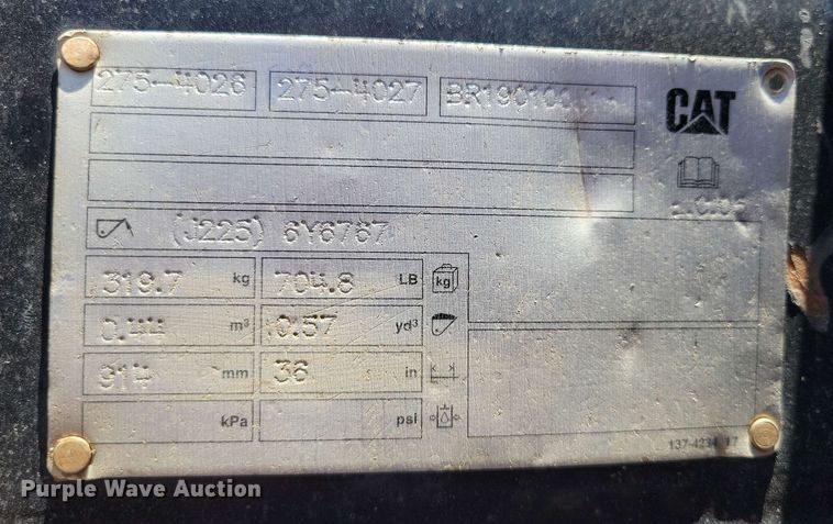 image for item DX7047 Caterpillar 36