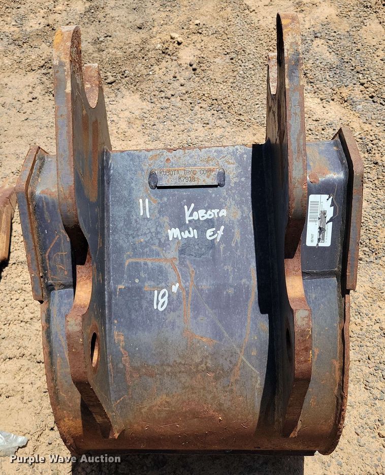 image for item DX7055 Kubota K7918 mini excavator bucket