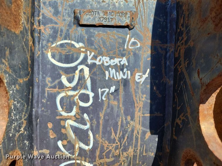 image for item DX7056 Kubota K7917 mini excavator bucket