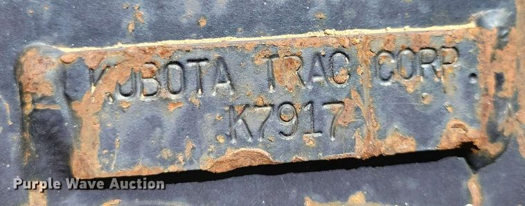 image for item DX7056 Kubota K7917 mini excavator bucket