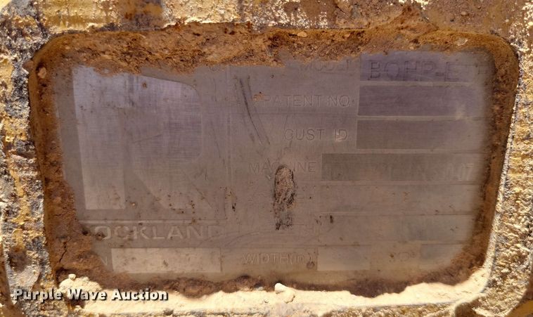 image for item DX7063 Rockland BOHP-ET compaction wheel