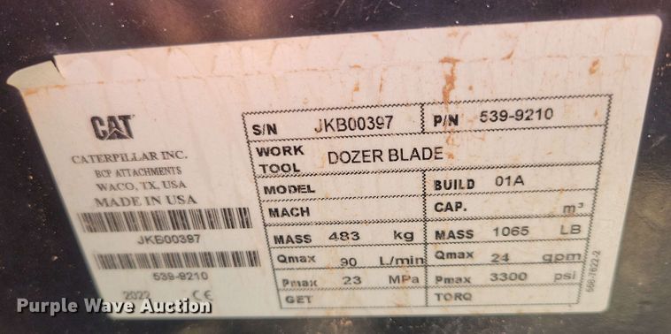 image for item DX7069 Caterpillar 91