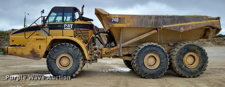 image for item DX7103 2006 Caterpillar 740 articulated haul truck