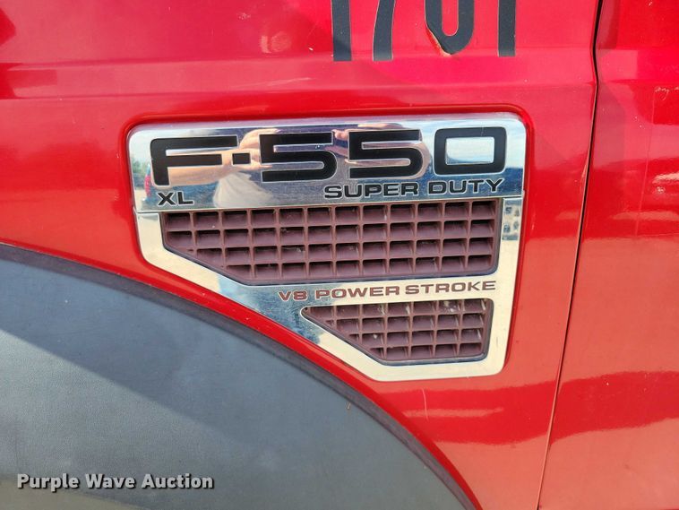 image for item DX7124 2009 Ford F550 Super Duty bucket truck