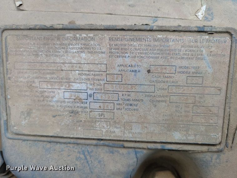 image for item DX7186 1995 Mack RD690S truck cab and chassis