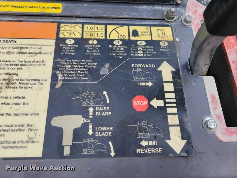 image for item DX7190 2013 Husqvarna FS6600D concrete saw
