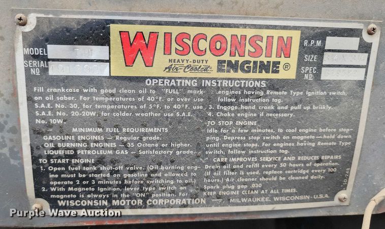 image for item DX7192 MB Co. M48 sweeper