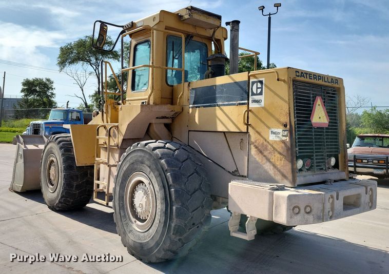image for item DX7194 1985 Caterpillar 966D wheel loader