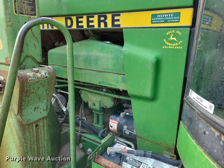 image for item DX7202 1984 John Deere 4650 MFWD tractor