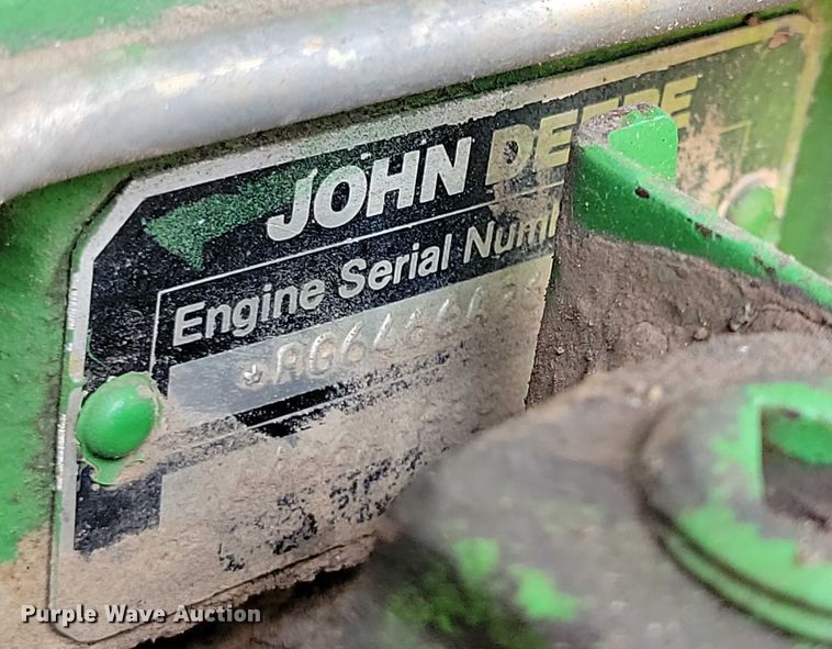 image for item DX7202 1984 John Deere 4650 MFWD tractor