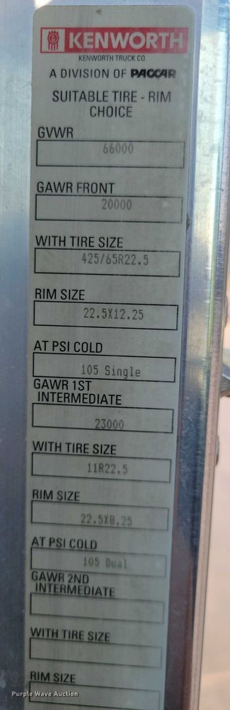 image for item DX7231 2009 Kenworth W900 ready mix truck