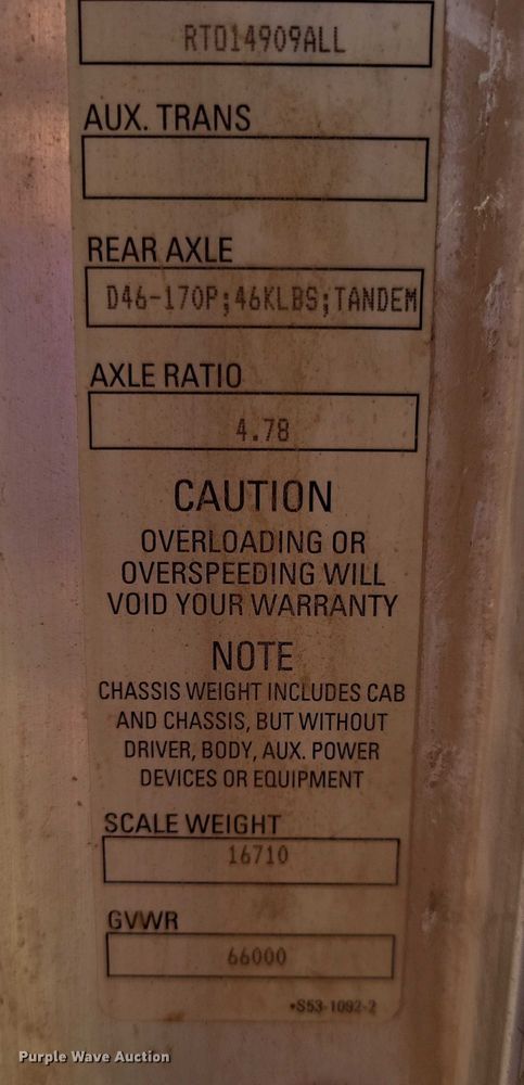 image for item DX7231 2009 Kenworth W900 ready mix truck