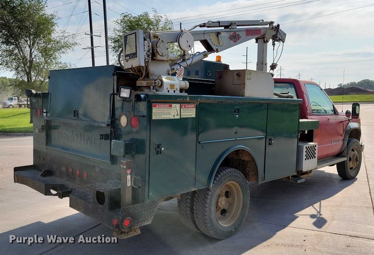 image for item DX7233 1993 Chevrolet C3500 utility bed pickup truck