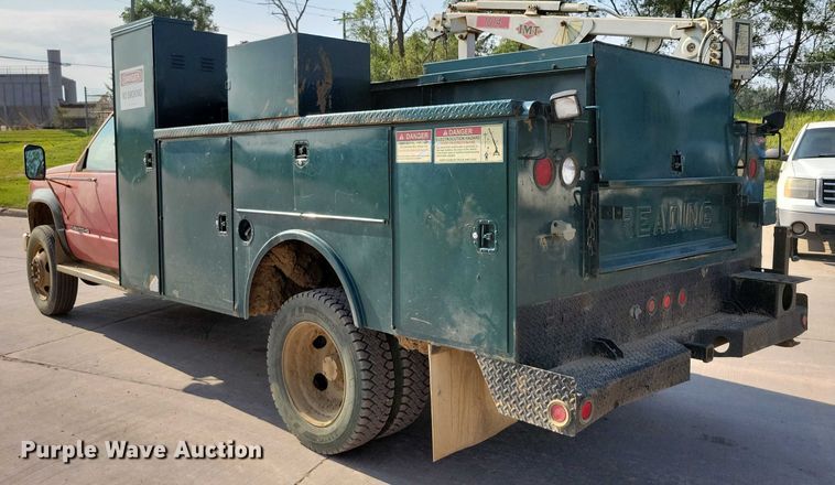 image for item DX7233 1993 Chevrolet C3500 utility bed pickup truck