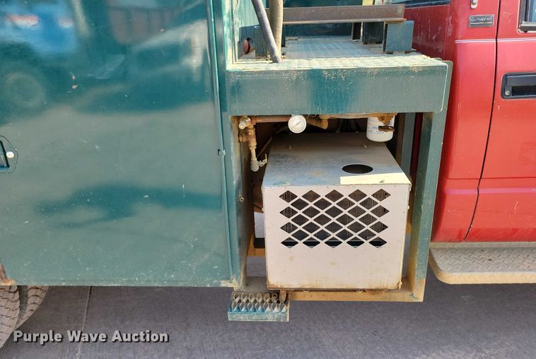 image for item DX7233 1993 Chevrolet C3500 utility bed pickup truck