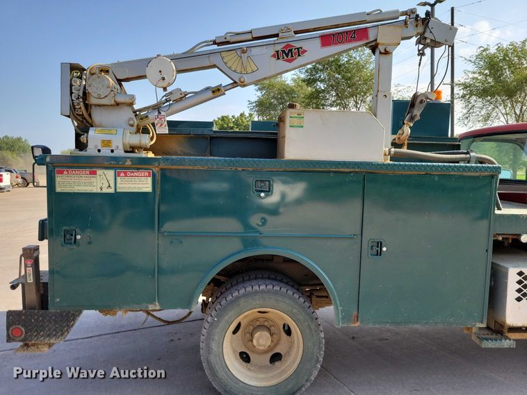 image for item DX7233 1993 Chevrolet C3500 utility bed pickup truck