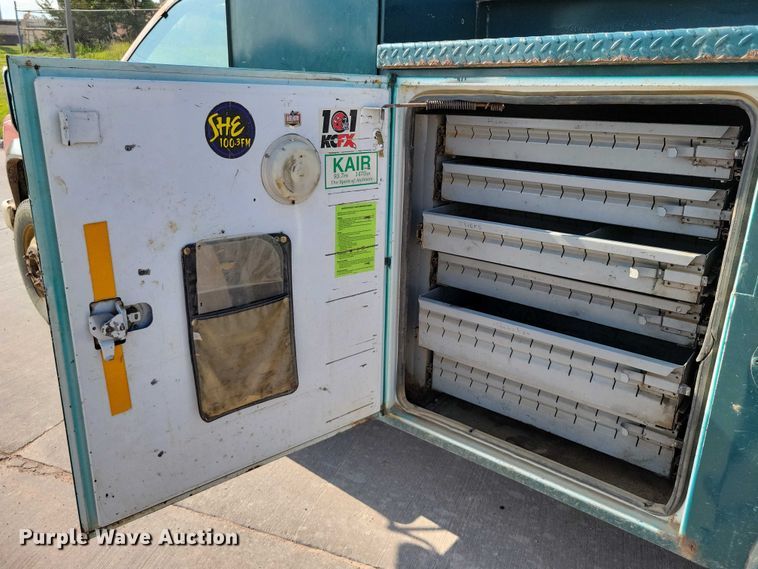 image for item DX7233 1993 Chevrolet C3500 utility bed pickup truck