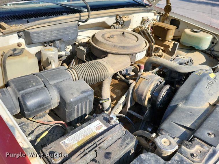 image for item DX7233 1993 Chevrolet C3500 utility bed pickup truck