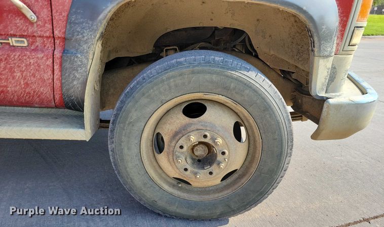 image for item DX7233 1993 Chevrolet C3500 utility bed pickup truck