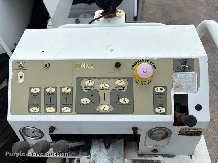 image for item DX8011 2017 Freightliner 7400 SFA digger derrick truck