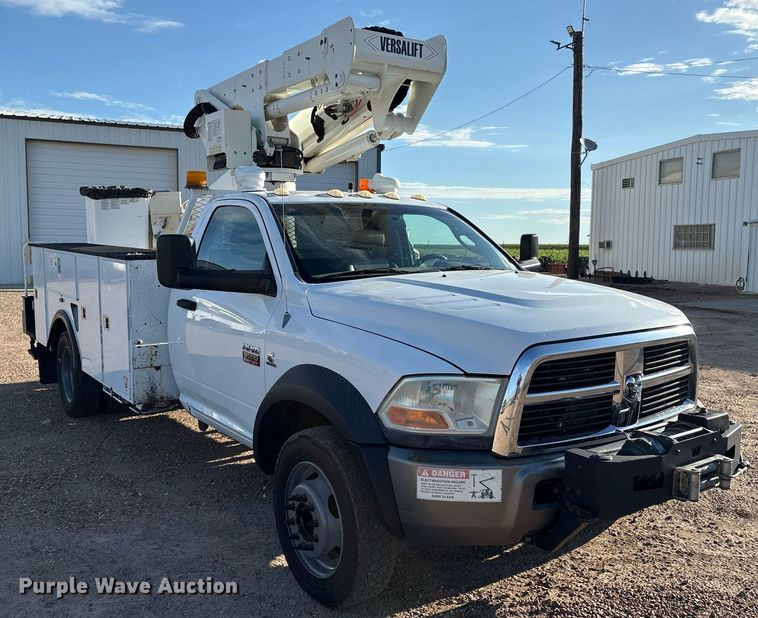 image for item DX8049 2011 Dodge Ram 5500 bucket truck